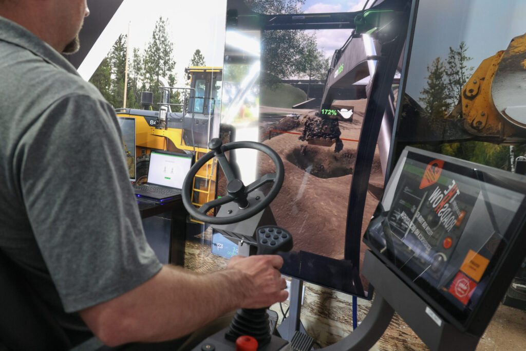 BCRB The RoadShow - Heavy equipment simulator